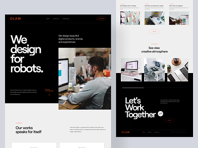 CLAW - Creative Design Agency Website