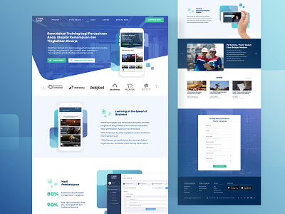 Ruangkerja by Ruangguru Landing Page