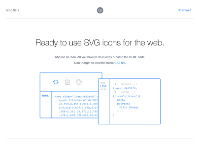 Ready to use SVG Icons for the web