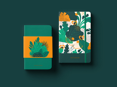 Green floral vintage set. brand design branding clipart creative market flat illustraion logo minimal pattern design vector