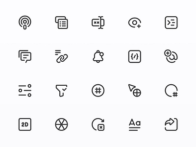 Myicons — Interface, Essential, UI  vector line icons