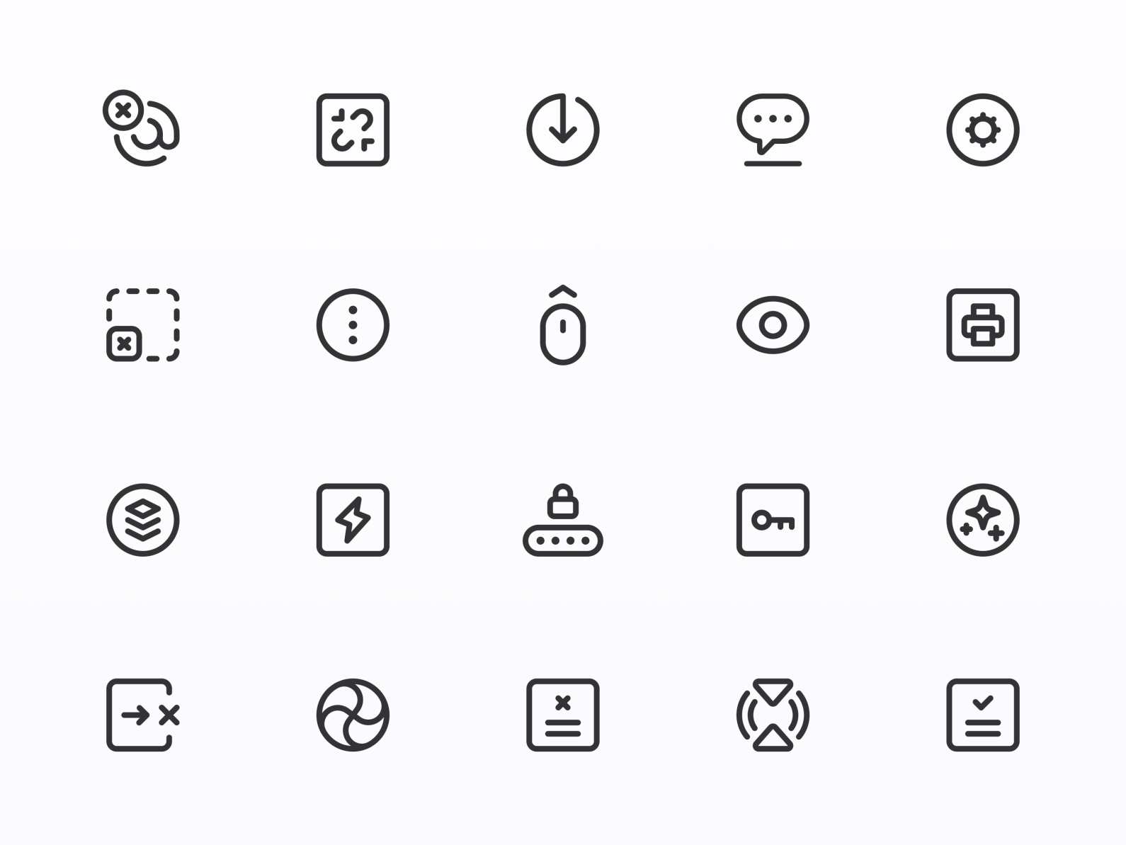 Myicons — Interface, Essential, UI vector line icons by Myicons on Dribbble