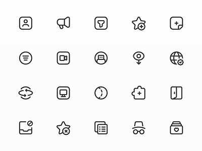 Myicons — Interface, Essential, UI vector line icons pack by Myicons on ...