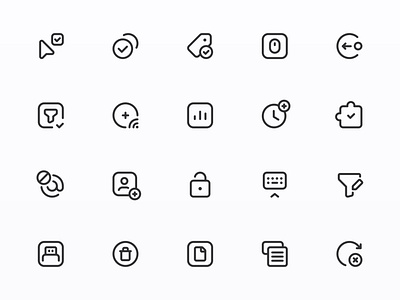 Myicons — Interface, Essential, UI vector line icons pack by Myicons on ...