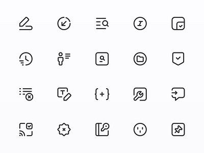 Myicons — Interface, Essential, UI vector line icons pack by Myicons on ...