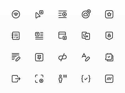 Myicons — Interface, Essential, UI  vector line icons pack