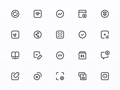 Myicons — Interface, Essential, UI  vector line icons pack