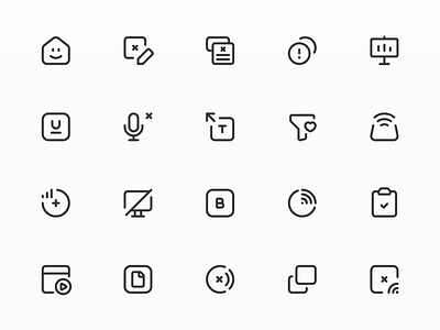 Myicons — Interface, Essential, UI vector line icons pack by Myicons on ...