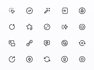 Myicons — Interface, Essential, Ui  vector line icons pack