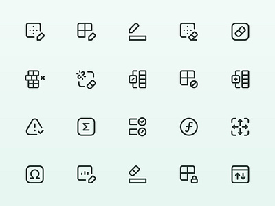 Myicons — Table, Edit vector line icons pack essential icons flat icons icon design icon pack icons icons design icons pack interface icons line icons myicons ui ui design ui designer ui icons ui kit ui pack ui set web design web designer web ui