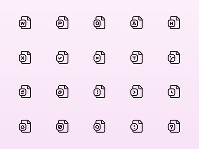 Myicons — Files vector line icons pack essential icons flat icons icon design icon pack icons icons design icons pack interface icons line icons myicons ui ui design ui designer ui icons ui kit ui pack ui set web design web designer web ui
