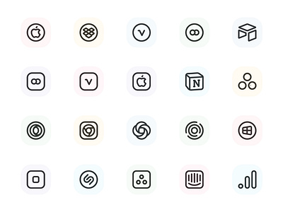 Myicons — Social, Media vector line icons pack essential icons flat icons icon design icon pack icons icons design icons pack interface icons line icons myicons ui ui design ui designer ui icons ui kit ui pack ui set web design web designer web ui