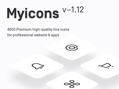 Myicons ✨ v—1.12 | 4000+ Premium Vector line Icons Pack essential icons flat icons icon design icon pack icons icons design icons pack interface icons line icons myicons ui ui design ui designer ui icons ui kit ui pack ui set web design web designer web ui