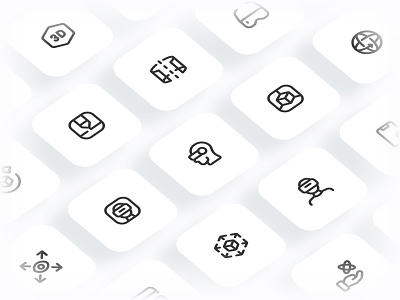 Myicons — Technology vector line icons pack