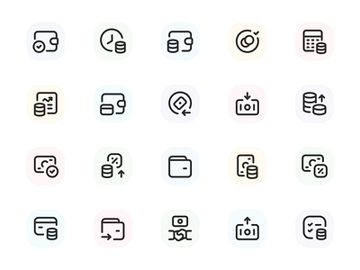 Myicons✨ — Money vector line icons pack essential icons flat icons icon design icon pack icons icons design icons pack interface icons line icons myicons ui ui design ui designer ui icons ui kit ui pack ui set web design web designer web ui