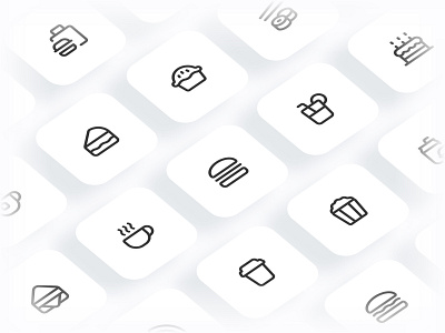 Myicons✨ — Fast Food, Drink vector line icons pack essential icons flat icons icon design icon pack icons icons design icons pack interface icons line icons myicons ui ui design ui designer ui icons ui kit ui pack ui set web design web designer web ui