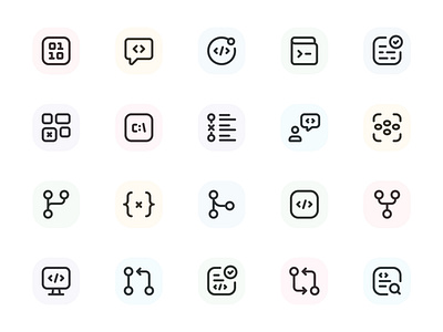 Myicons✨ — Programming, Data vector line icons pack essential icons flat icons icon design icon pack icons icons design icons pack interface icons line icons myicons ui ui design ui designer ui icons ui kit ui pack ui set web design web designer web ui