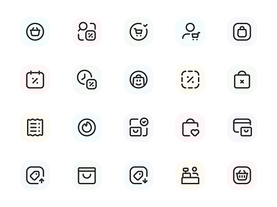 Myicons✨ — Shopping, Ecommerce vector line icons pack essential icons flat icons icon design icon pack icons icons design icons pack interface icons line icons myicons ui ui design ui designer ui icons ui kit ui pack ui set web design web designer web ui