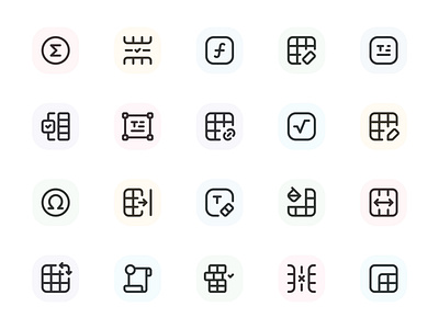 Myicons✨ — Table, Edit vector line icons pack essential icons icon design icon pack icons icons design icons pack interface icons line icons sketch sketch icons ui ui design ui designer ui icons ui kit ui pack ui set web design web designer web ui