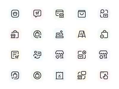 Myicons✨ — Shopping, Ecommerce vector line icons