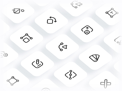 Myicons✨ — Design, Tools vector line icons pack