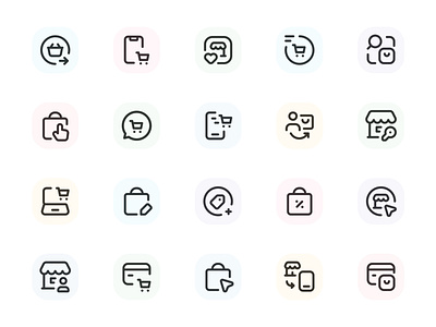 Myicons✨ — Shopping, Ecommerce vector line icons