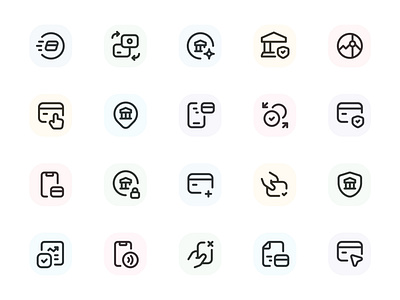 Myicons✨ — Payments, Finance vector line icons pack