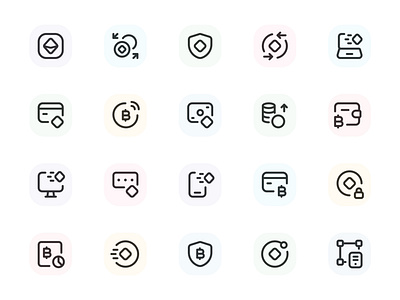 Myicons✨ — Crypto, Currency vector line icons pack essential icons icon design icon pack icons icons design icons pack interface icons line icons sketch sketchicons ui ui design ui designer ui icons ui kit ui pack ui set web design web designer web ui