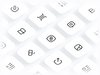 Myicons✨ — Type, Paragraph, Character, Text Editor icons pack