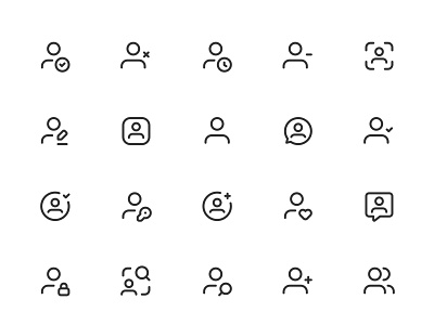 Myicons✨ — Users vector line icons pack essential icons icon design icon pack icons icons design icons pack interface icons line icons sketch sketchicons ui ui design ui designer ui icons ui kit ui pack ui set web design web designer web ui