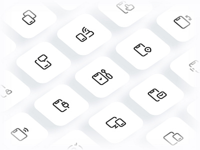 Myicons✨ — Mobile, Devices vector line icons pack