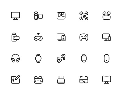 Myicons✨ — Computer, Device, Electronic vector line icons pack essential icons icon design icon pack icons icons design icons pack interface icons line icons sketch sketchicons ui ui design ui designer ui icons ui kit ui pack ui set web design web designer web ui