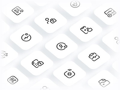 Myicons✨ — Health, Medicine vector line icons pack