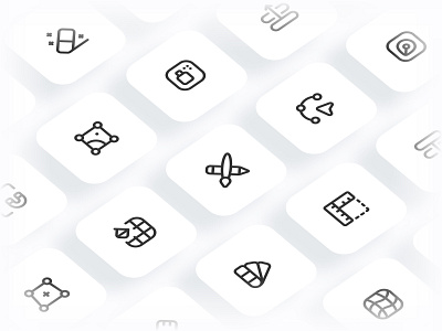 Myicons✨ — Design, Tools vector line icons pack