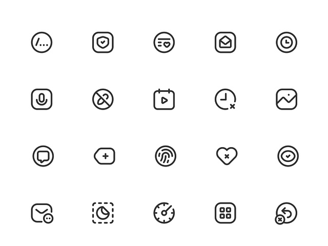 Myicons — Interface, Essential, Ui vector line icons pack by Myicons on ...