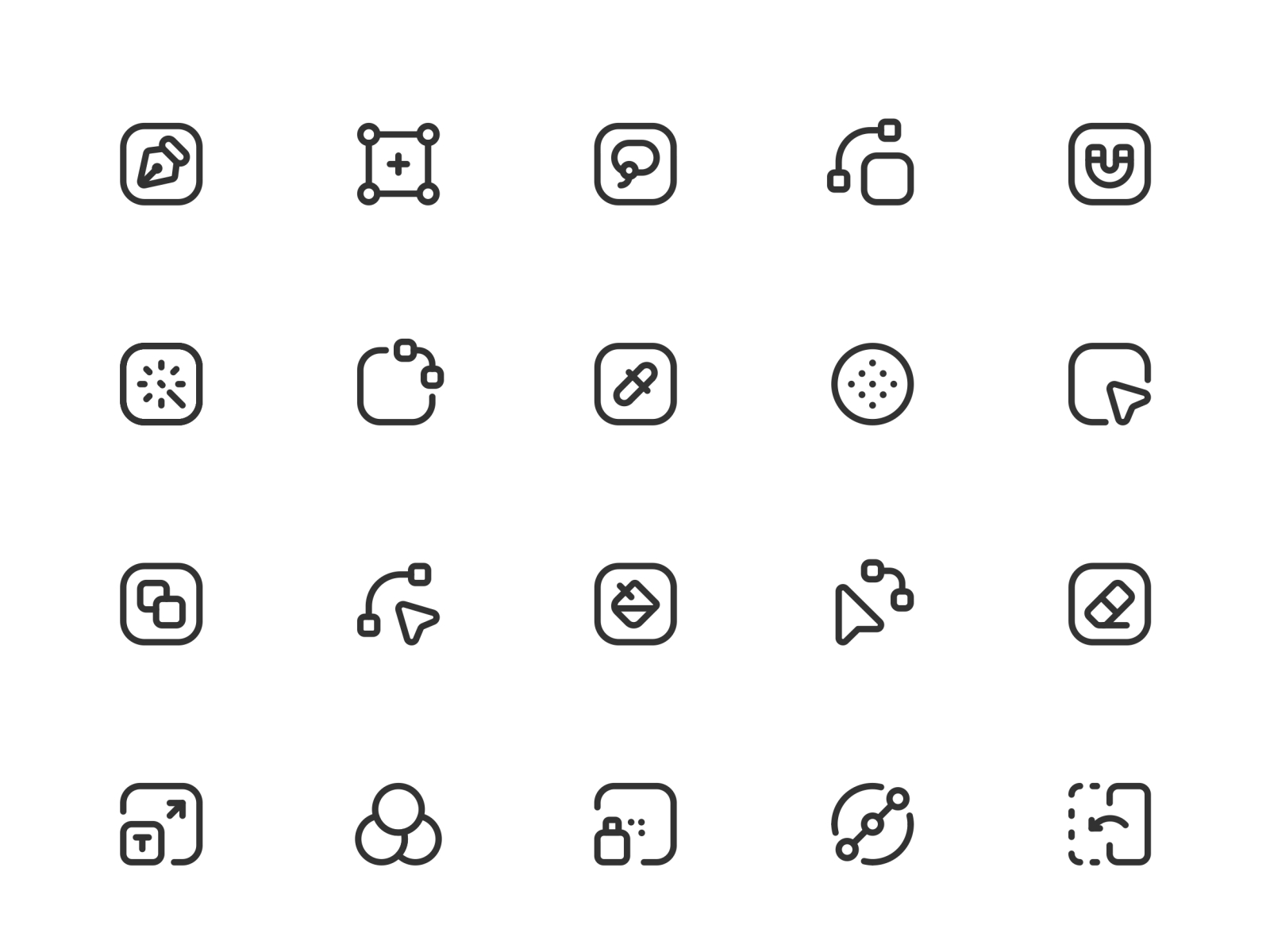 Myicons — Design, Tools vector line icons pack by Myicons on Dribbble