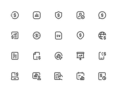 Myicons✨ — Business, Products vector line icons pack