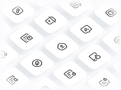 Myicons✨ — Content, Edit user vector line icons pack