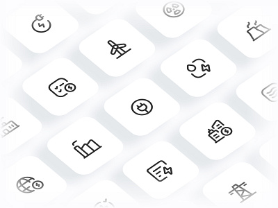 Myicons✨ — Energy, Renewable Energy vector line icons pack