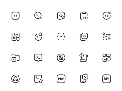 Myicons✨ — Programing, Data vector line icons essential icons icon design icon pack icons icons design icons pack interface icons line icons sketch sketchicons ui ui design ui designer ui icons ui kit ui pack ui set web design web designer web ui