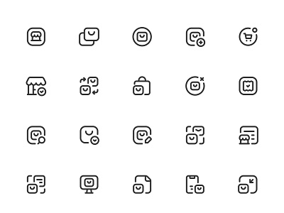 Myicons✨ — Shopping, Ecommerce vector line icons pack