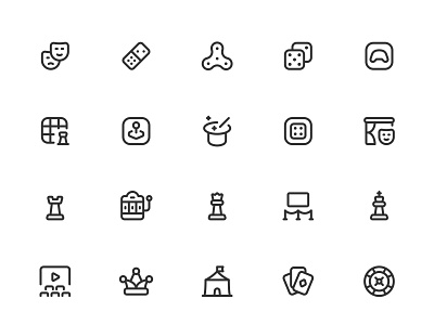 Myicons✨ — Entertainment, Hobbies vector line icons pack essential icons icon design icon pack icons icons design icons pack interface icons line icons sketch sketchicons ui ui design ui designer ui icons ui kit ui pack ui set web design web designer web ui