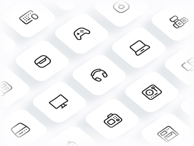 Myicons✨ — Computers, Devices, Electronic vector line icons pack