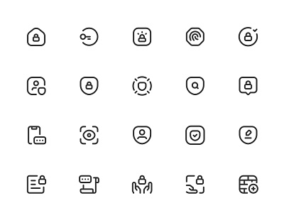 Myicons✨ — Protection, Security vector line icons pack essential icons figma icons icon design icon pack icons icons pack interface icons ions design line icons sketch icons ui ui design ui designer ui icons ui kit ui pack ui set web design web designer web ui