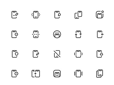 Myicons✨ — Mobile, Devices vector line icons pack