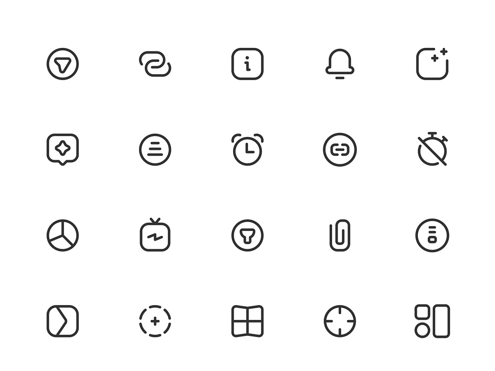 Myicons — Interface, Essential, Ui vector line icons pack by Myicons on ...