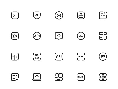 Myicons✨ — Programming, Data vector line icons pack design system figma figma icons figma system icon design icon pack icons icons pack interface icons line icons sketch icons ui ui design ui designer ui icons ui kit ui pack ui system web design web designer