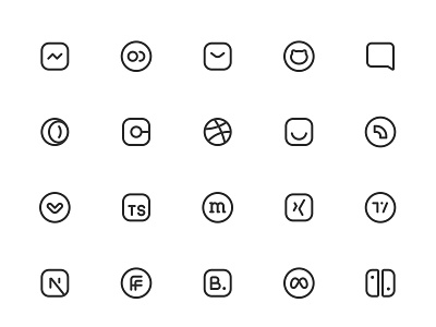 Myicons✨ — Social, Media vector line icons pack design system figma figma icons flat icons icon design icon pack icons icons design icons pack interface icons line icons sketch icons ui ui design ui designer ui icons ui kit ui pack web design web designer