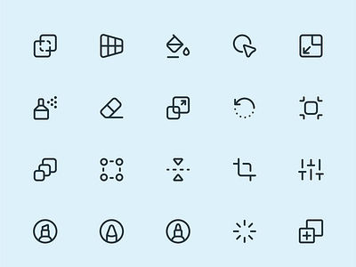 Design, Tools line icons by Myicons on Dribbble