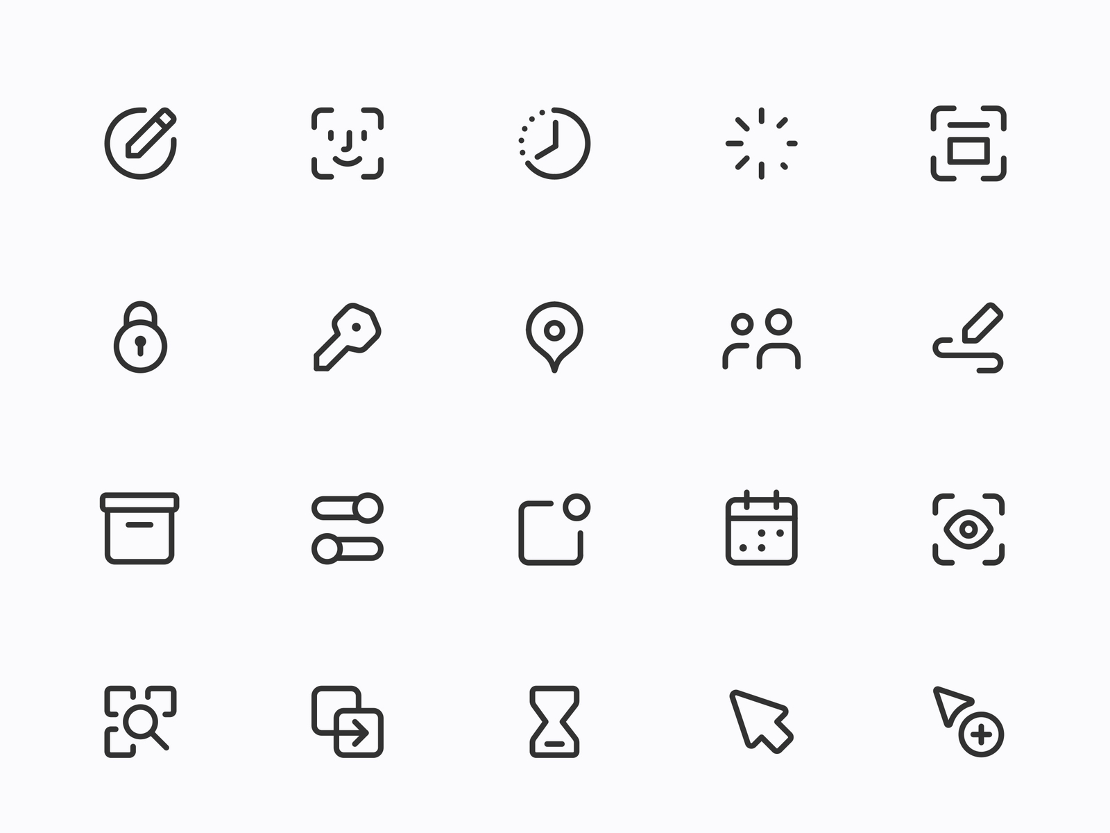 Myicons — Interface, Essential Line Icons By Myicons On Dribbble